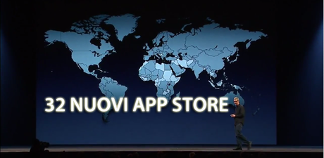 App Store apre negozi in 32 nuovi paesi