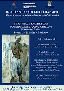 “Il Sud Antico di Kurt Craemer”.