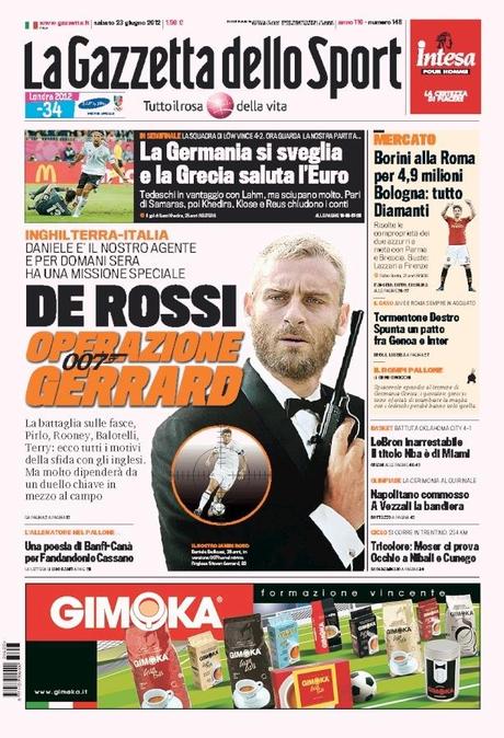 FOTO – Ecco le prime pagine di Ttsport,Corrdl.Sport e Gazzetta,ecco l’offerta per Cavani dalla Juve
