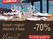 Social shopping Italia: LetsBonus porta scoprire ristoranti migliori delle città italiane