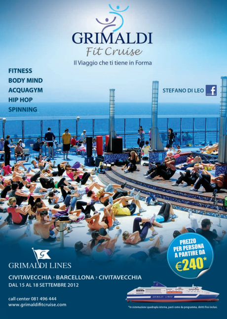 Torna a settembre la nave del Fitness!