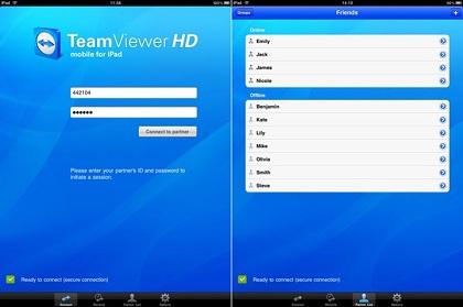 TeamViewer disponibile anche per iPad