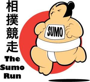 La corsa dei lottatori di sumo:
