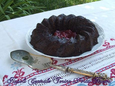 Ciambella di riso,cacao e ricotta