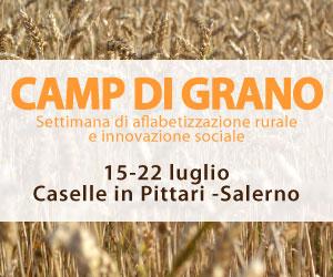 Camp di Grano: dal 15 al 22 un’esperienza unica di alfabetizzazione.