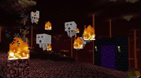 Minecraft-Ghasts