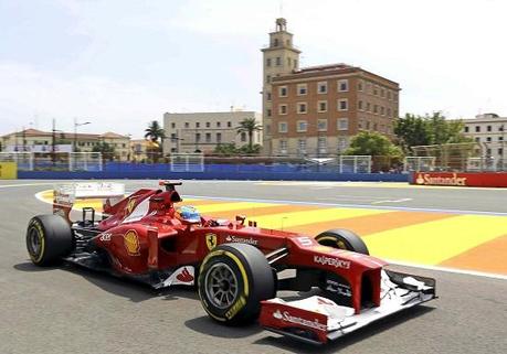 F1 2012 – Gara Valencia GP Europa –  Alonso olè!