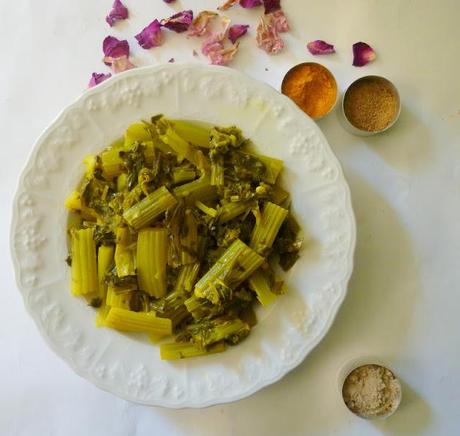 vegetarian khoresht karafs