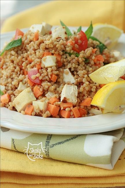 Cous Cous integrale con tofu grigliato