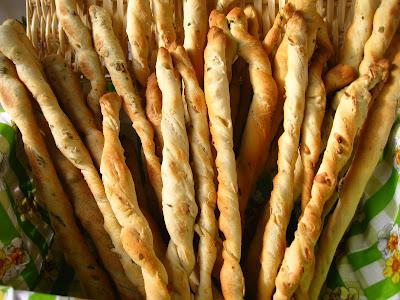 Grissini ai tre gusti