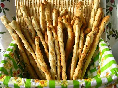 Grissini ai tre gusti