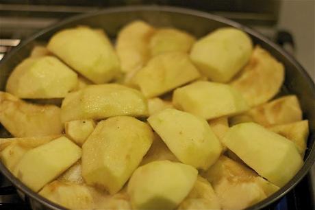 Tarte Tatin: French apple pie, prepared upside down