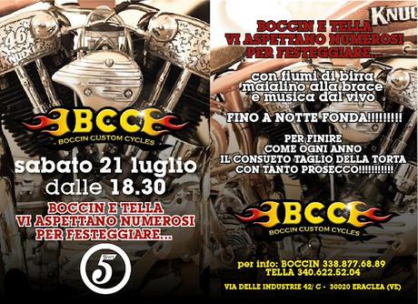 5° Compleanno Boccin Custom Cycles