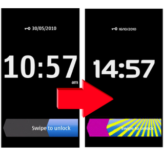 Come modificare la grafica dello Swipe To Unlock!