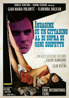 Indagine su un cittadino al di sopra di ogni sospetto (Elio Petri, 1970)