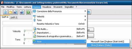 Balabolka: converti i tuoi file di testo in mp3