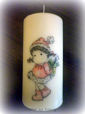 CHRISTMAS CANDLE