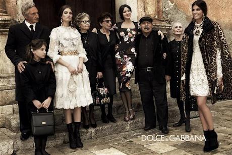 Dolce & Gabbana FW 2012.13 AD Campaign