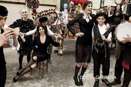 Dolce & Gabbana FW 2012.13 AD Campaign