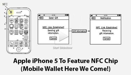 iPhone 5, chip NFC per Passbook