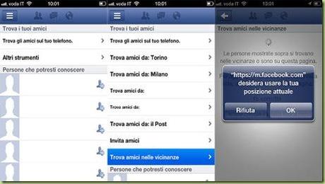 Facebooktrovaamicinellevicinanze thumb Facebook presente lultima novità: find friends nearby per conoscere nuove persone