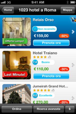 iOS App: Booking.com Tonight