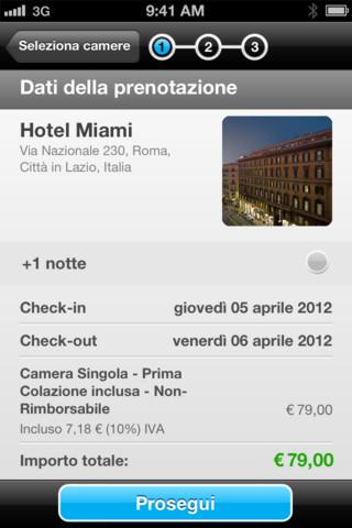 iOS App: Booking.com Tonight
