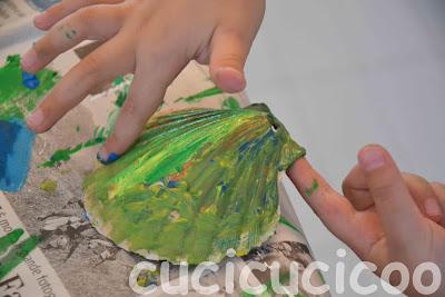 pittura con qualcosa in più - painting with a little pizzazz