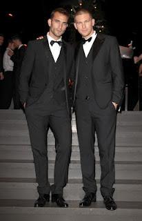 Adam Senn & Enrique Palacios at the Dolce & Gabbana 'Campioni' party
