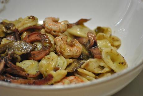Orecchiette al profumo di mare