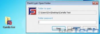 Metti una password e proteggi le tue cartelle con FlashCrypt