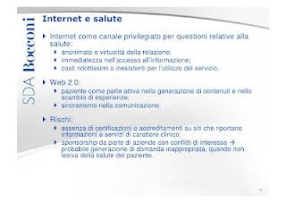 La comunicazione della salute sul web