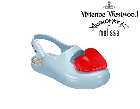 Mini Melissa - Vivienne Westwood Heart Azzurra