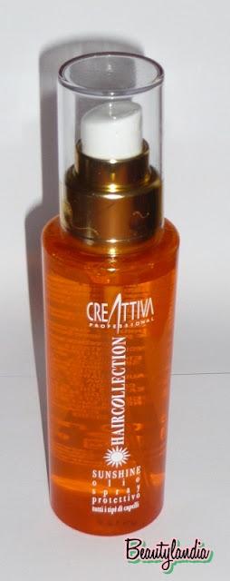 CREATTIVA PROFESSIONAL - Sunshine Olio Spray protettivo linea Hair Collection