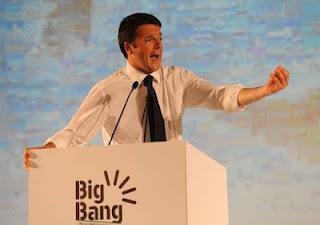 Renzi Big bang. Can che abbaia non morde!