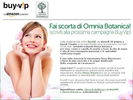 Omnia Botanica su Buyvip dal 28/06 al 2/07