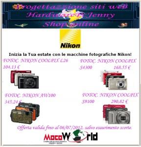 Offerta Nikon Le tue immagini per le ferie