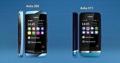 Presentata ufficialmente la nuova linea Asha Touch i Nokia Asha 305 e 311