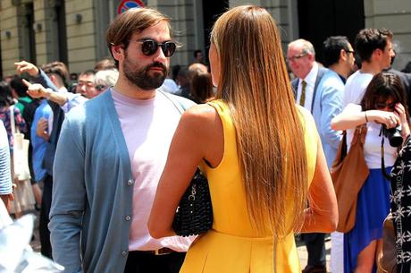 In the Street...Anna...at Milan Man Fashion Week