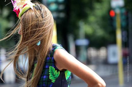 In the Street...Anna...at Milan Man Fashion Week