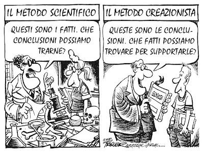 Scienza e creazionismo? Questione di metodo...