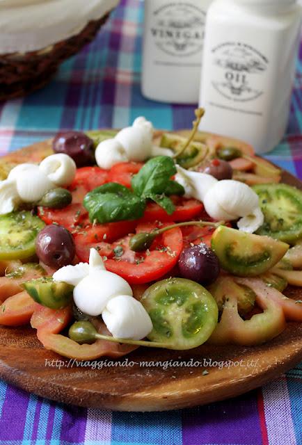 CARPACCIO DI POMODORI PER COMBATTERE IL CALDO!