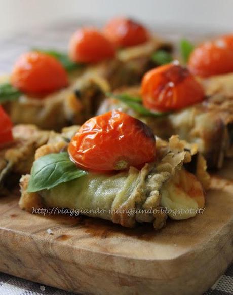 INVOLTINI DI MELANZANE SFIZIOSI