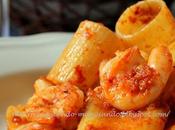 'miezz paccheri 'nduja mazzancolle