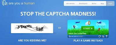 Basta CAPTCHA, da oggi ci sono i giochi