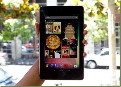 tablet google nexus 7 android thumb Arriva il nuovo Tablet Android Nexus 7