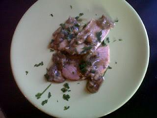 SCALOPPINE FUME' E PORCINI