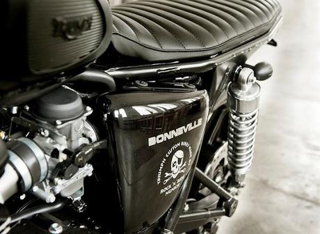 Triumph Bonneville Bobber in ´60er Style