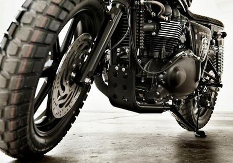 Triumph Bonneville Bobber in ´60er Style