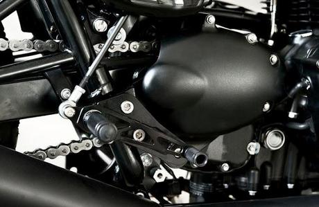 Triumph Bonneville Bobber in ´60er Style